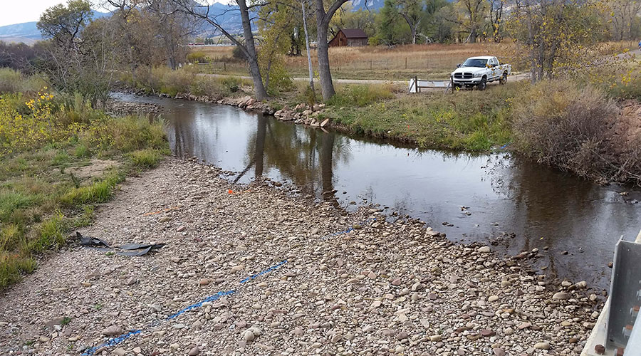 South Boulder Bridge at South Boulder Creek